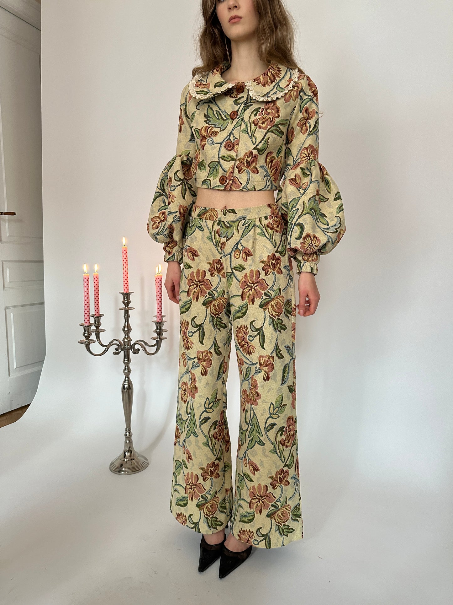 Big Florals Royal Trousers