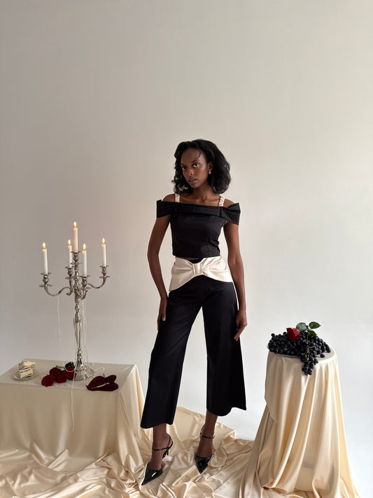 Satin Bow Set