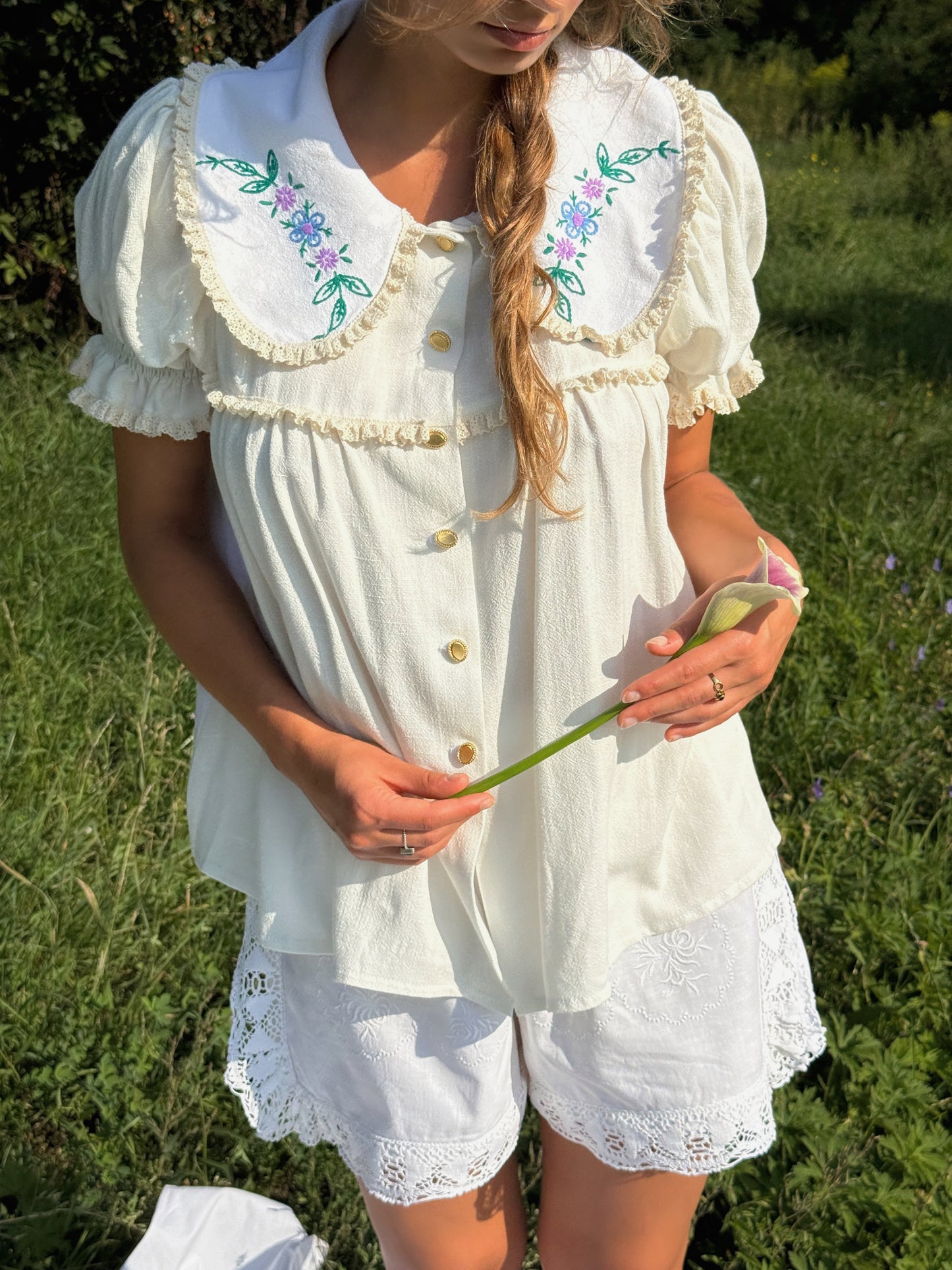 Reworked Folk embroidery Shirt I