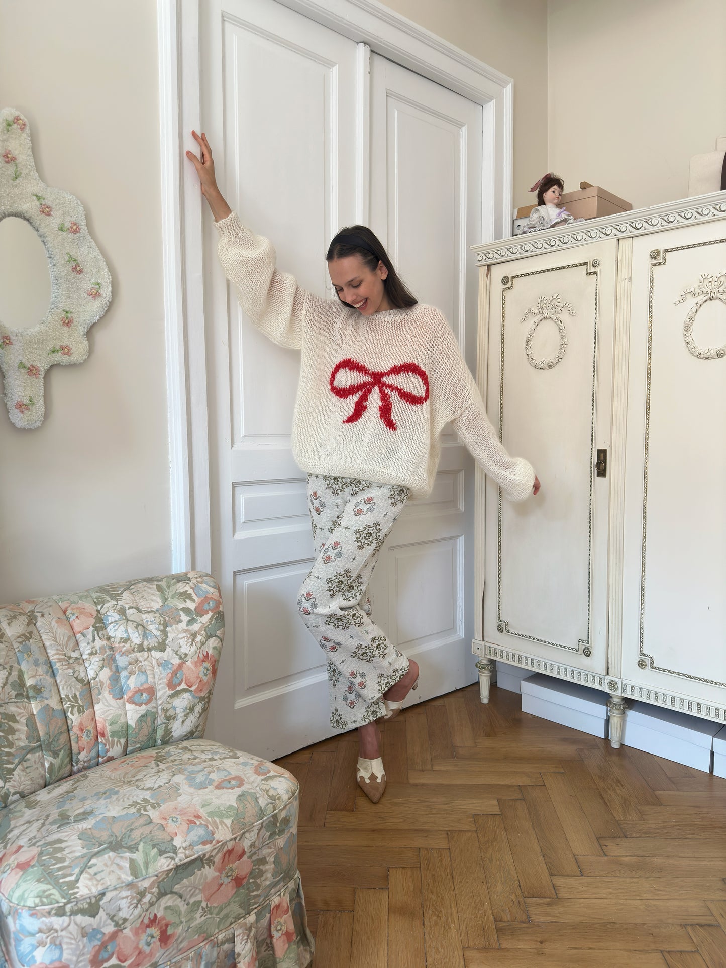 Tricot Mohair Noeud