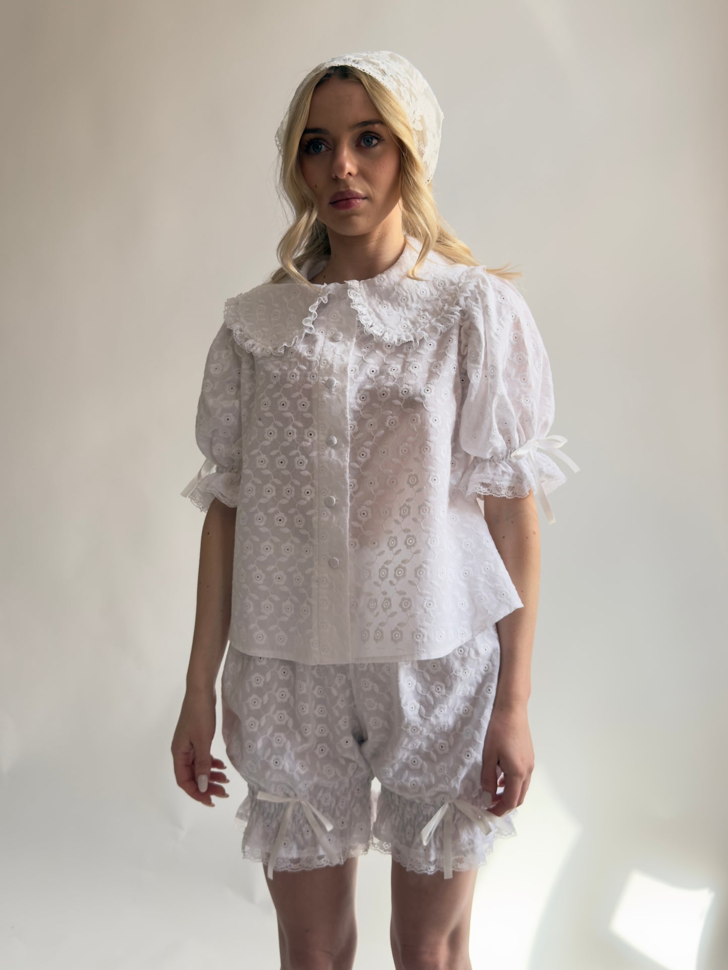 Summer Cotton Bloomer Set