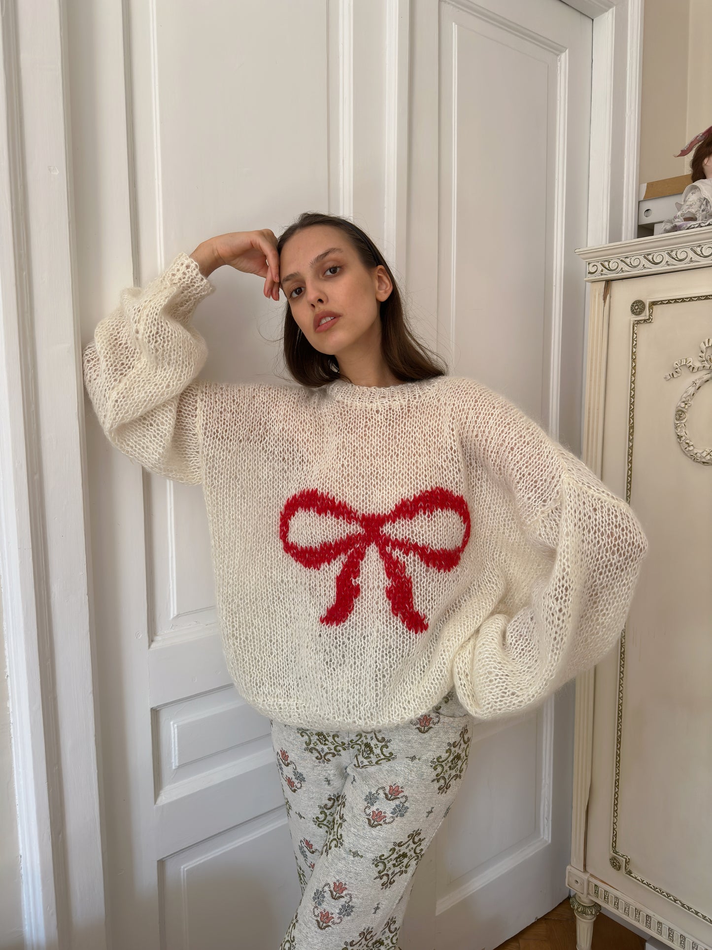 Tricot Mohair Noeud