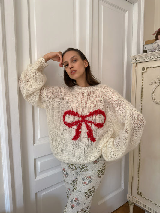 Tricot Mohair Noeud