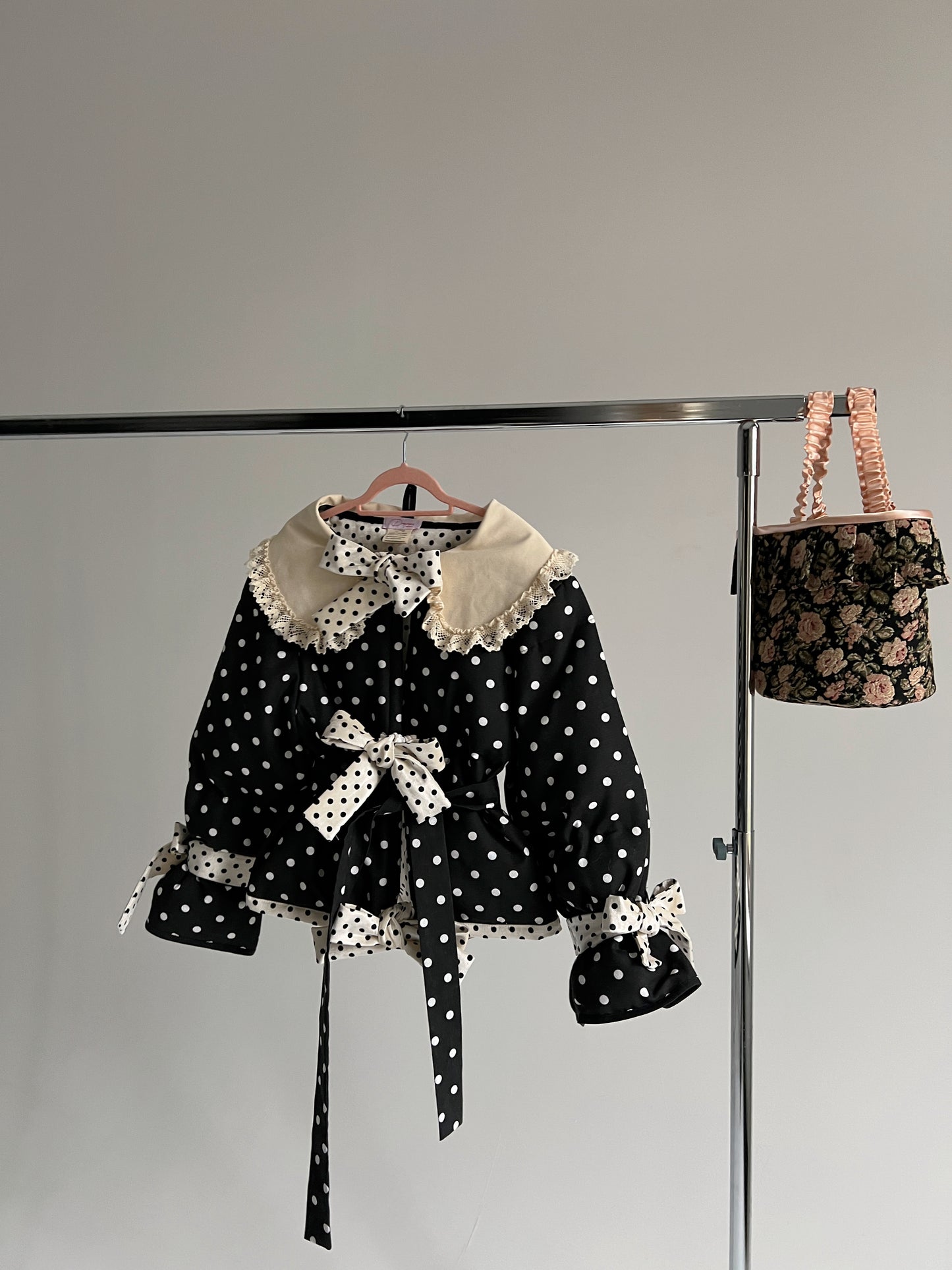 Big Polka Dots Puffer Jacket
