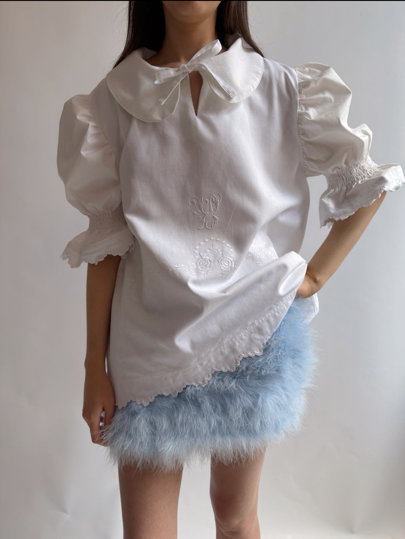 Reworked Cotton Shirt