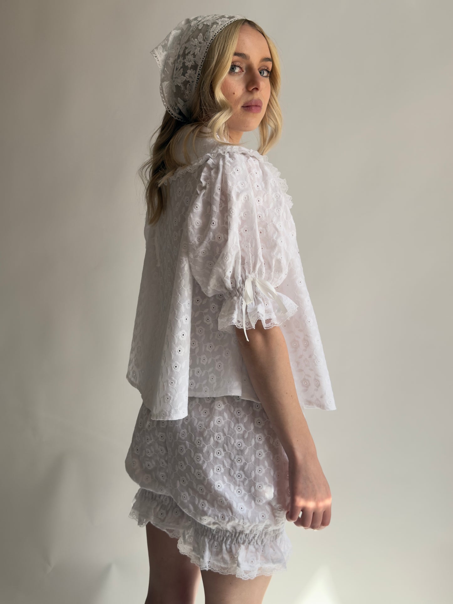 Summer Cotton Bloomer Set