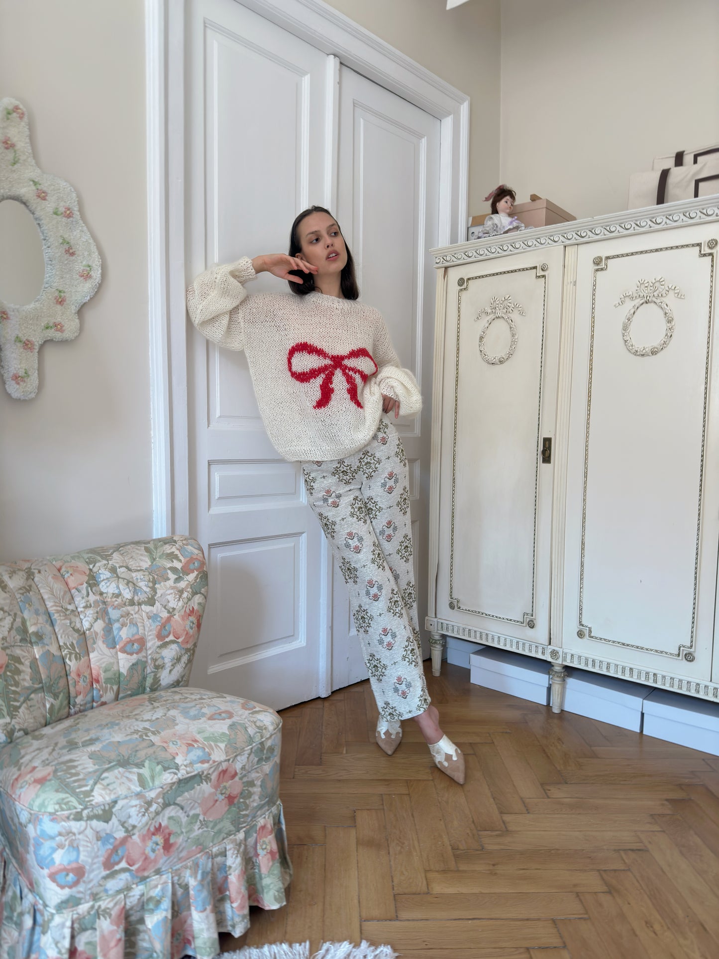 Tricot Mohair Noeud