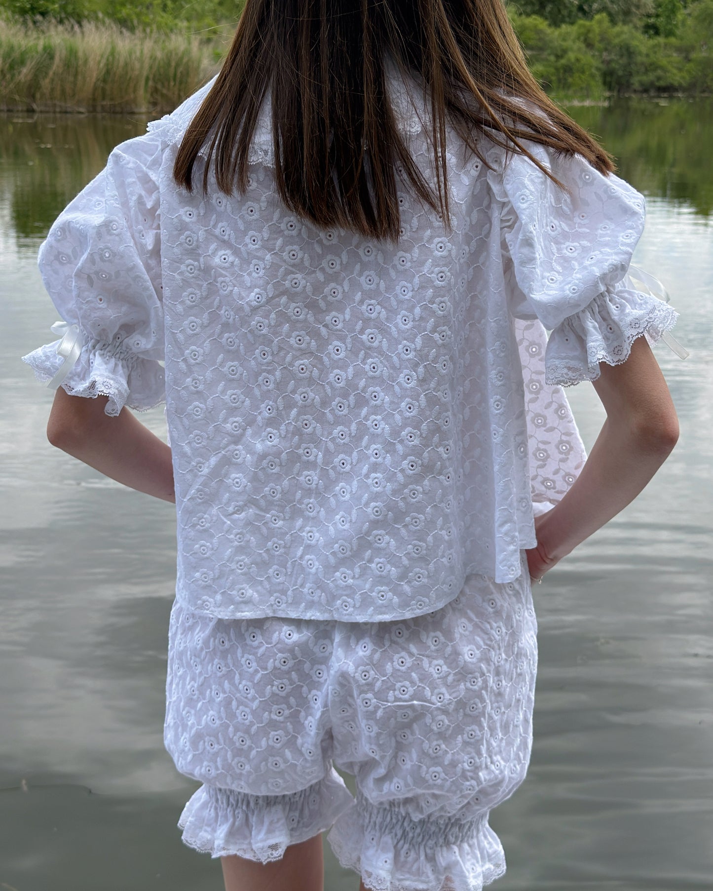 Summer Cotton Bloomer Set