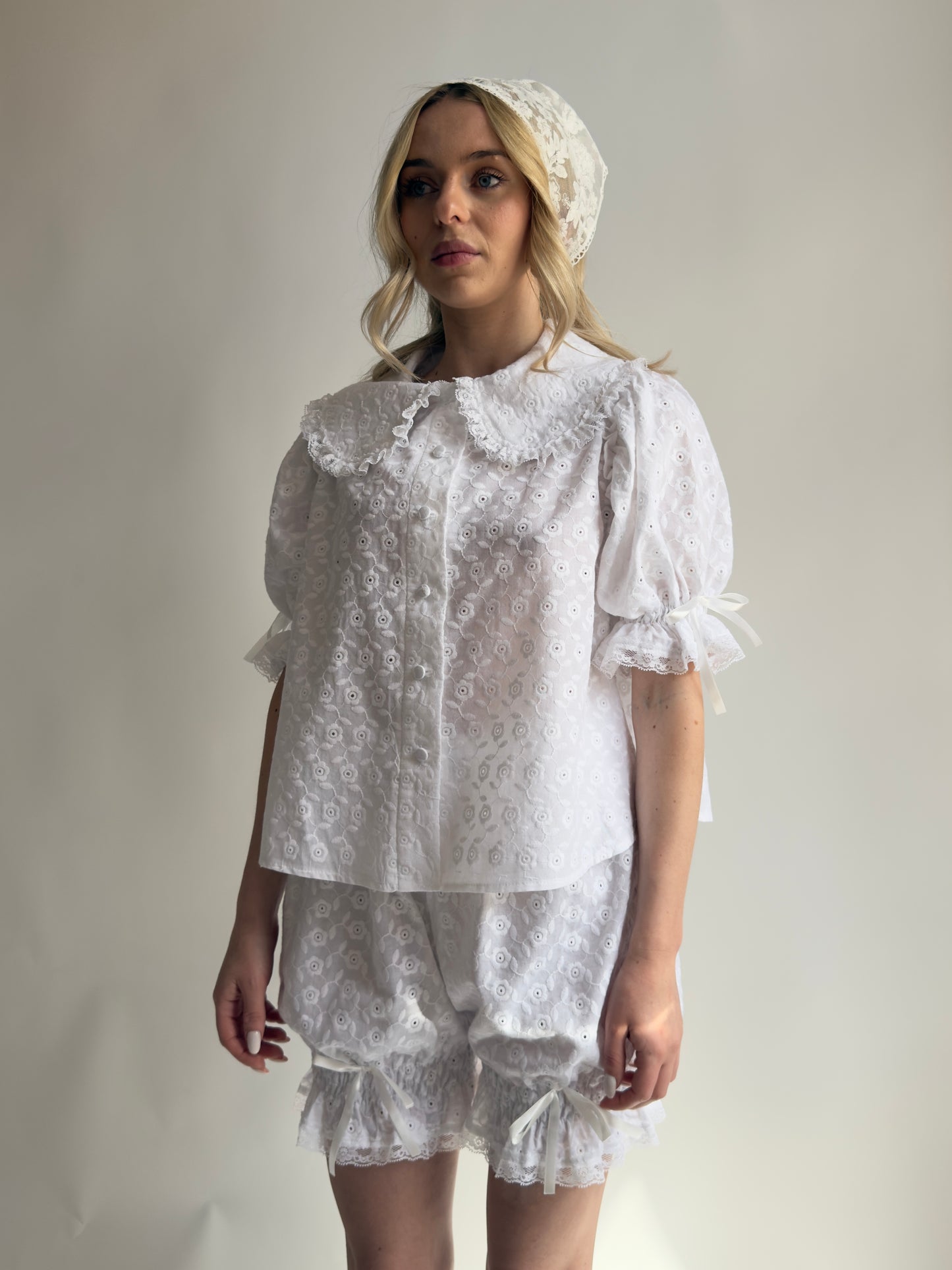 Summer Cotton Bloomer Set