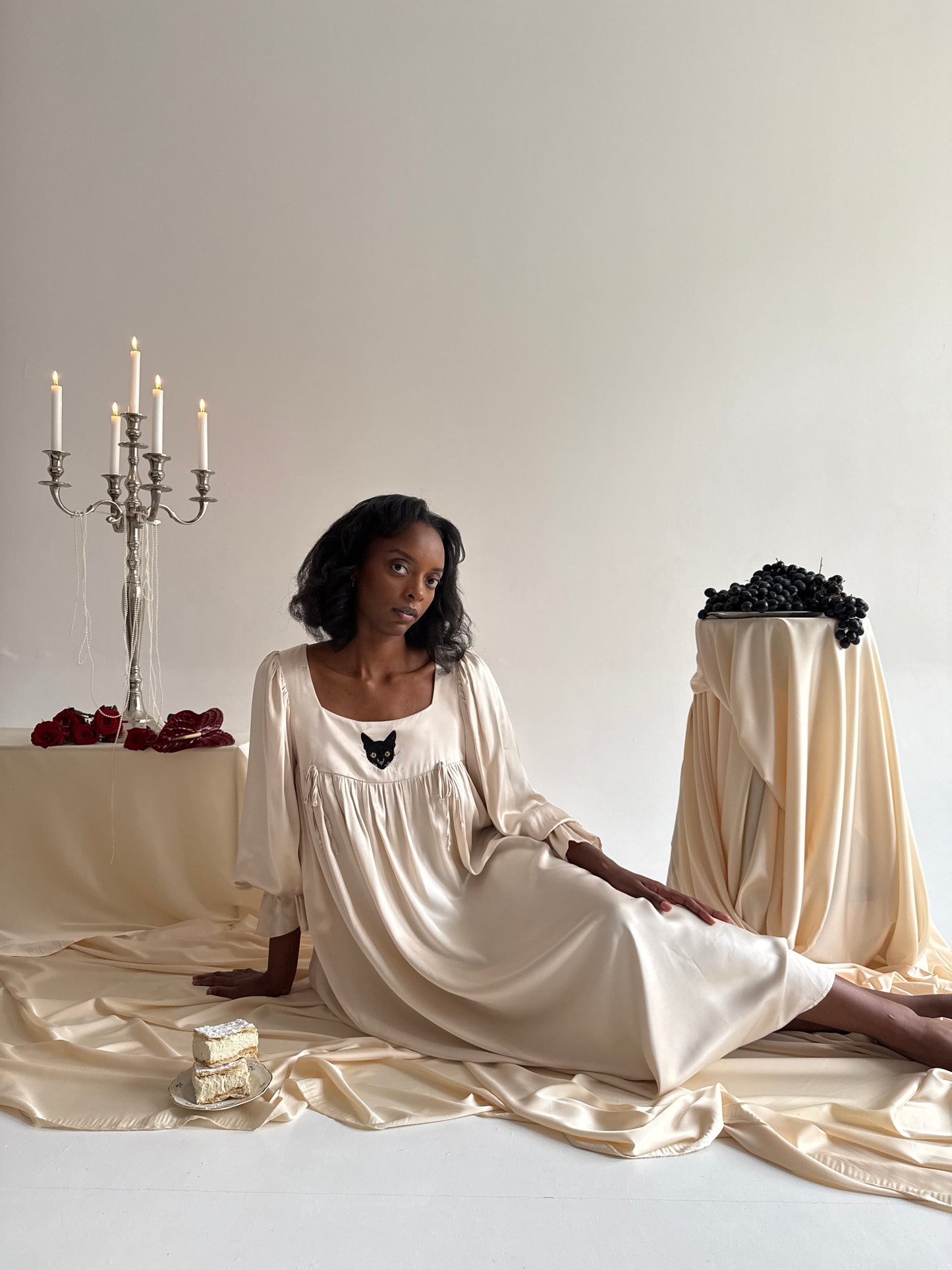 Halloween satin dress