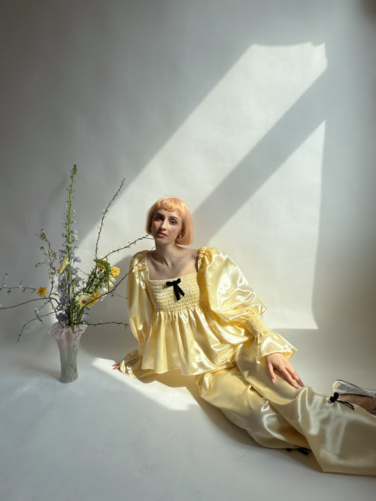 Butter Satin Spring Set