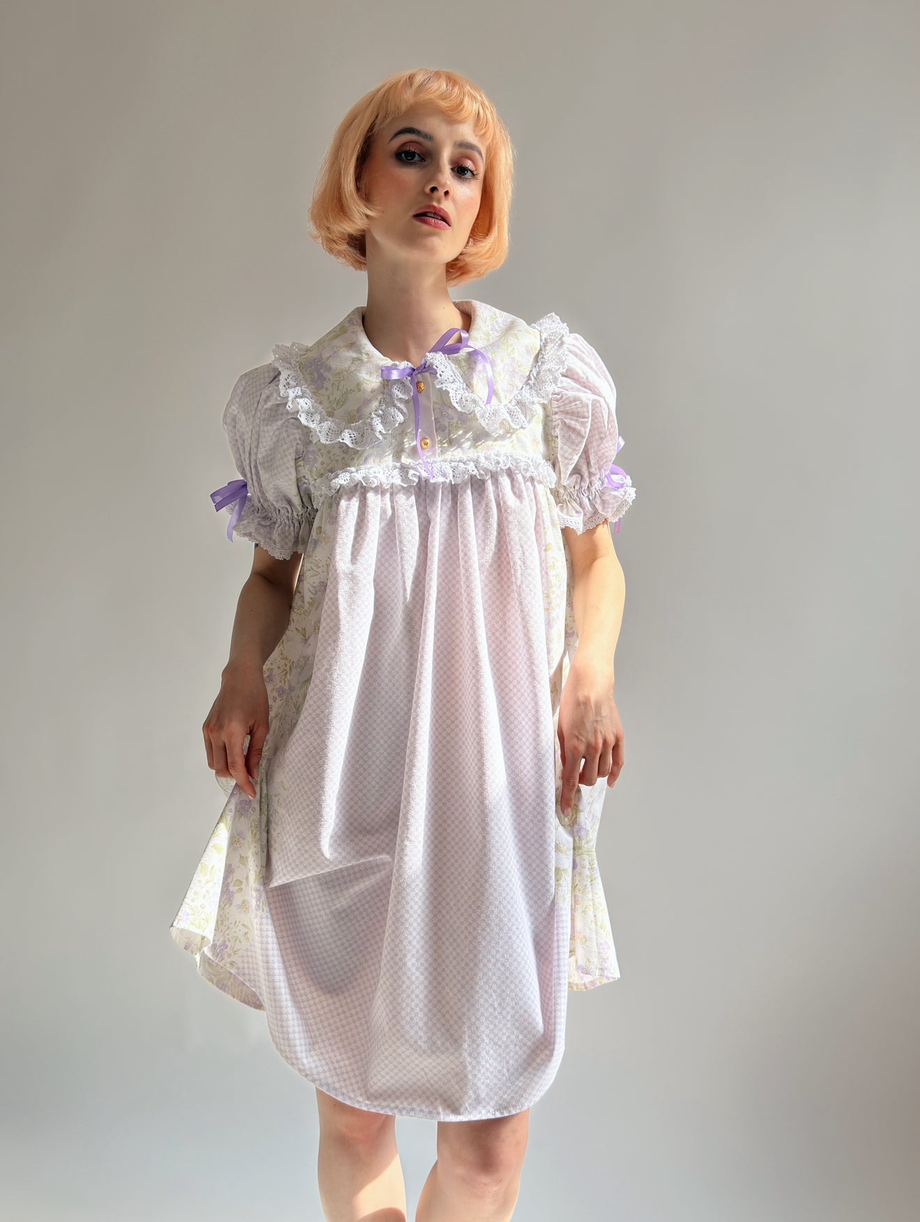 Reworked Babydoll Dress