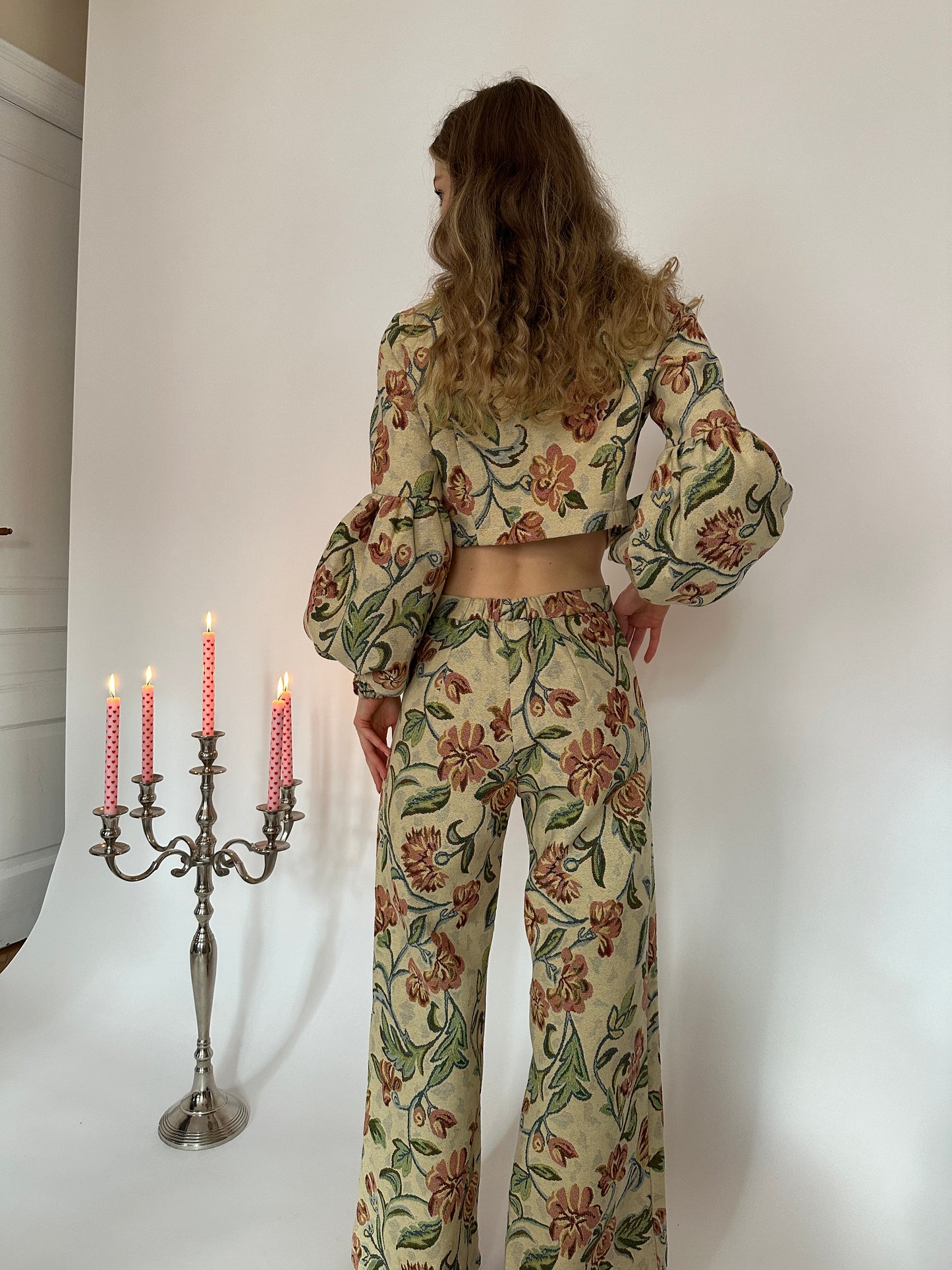Big Florals Royal Trousers