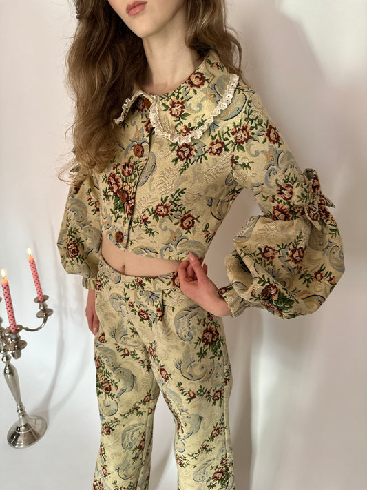 Floral Royal Blazer