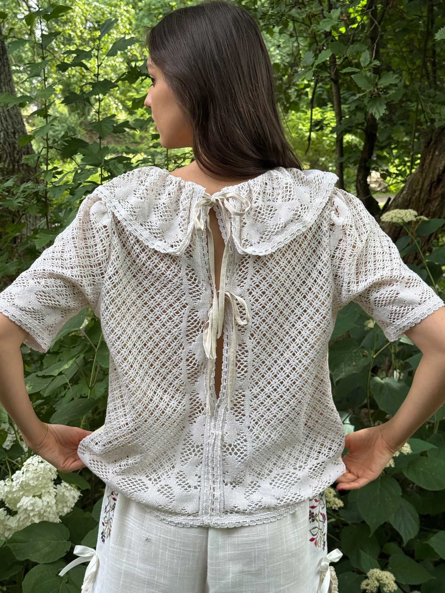 Reworked Shirt Children Emboidery