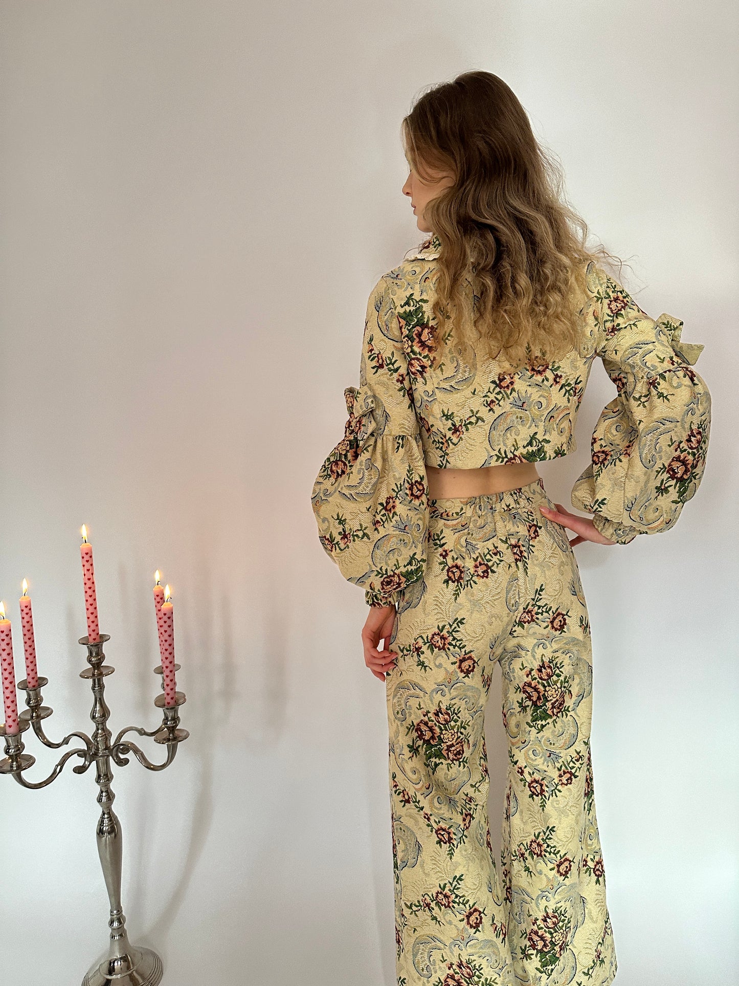 Floral Royal Blazer