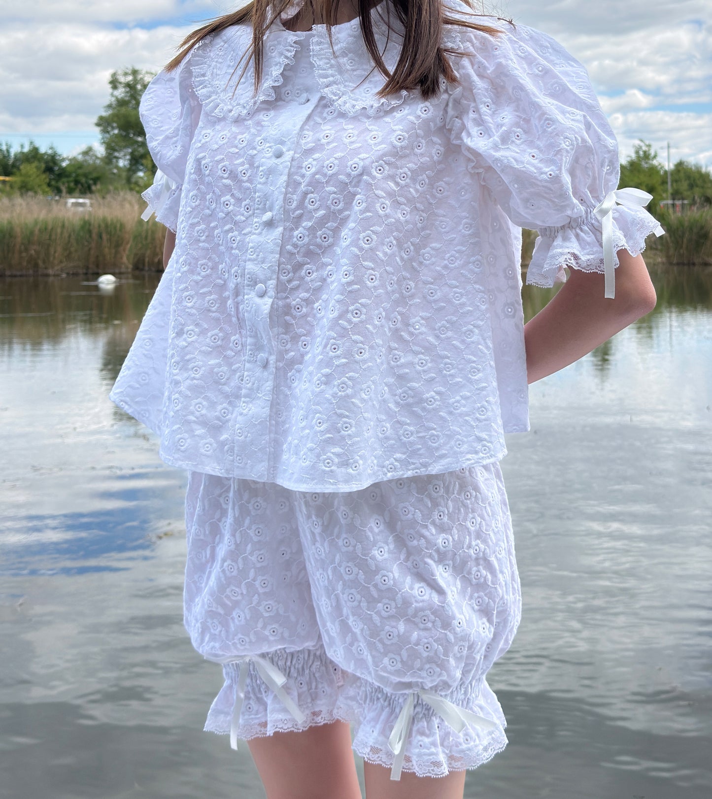 Summer Cotton Bloomer Set