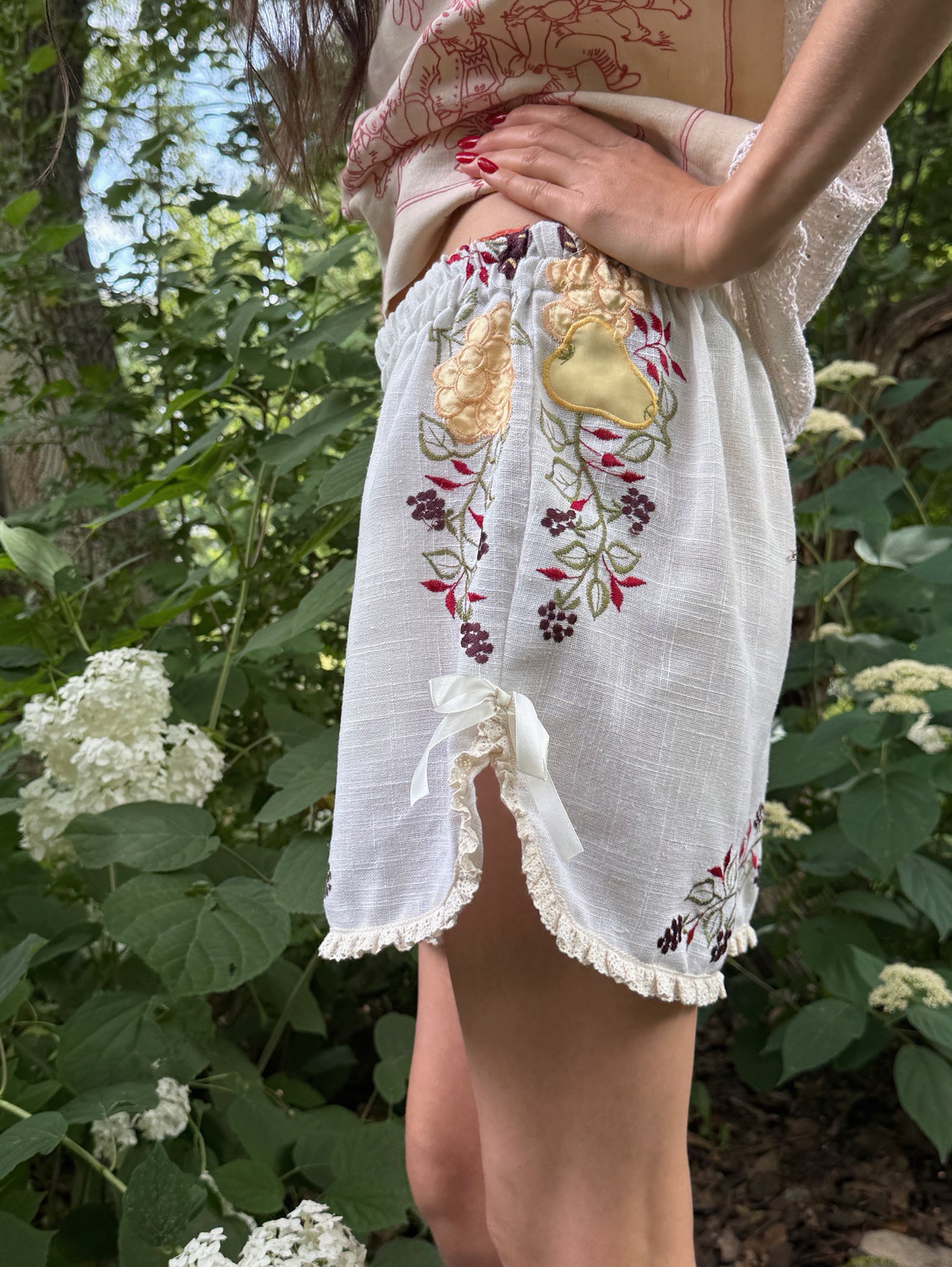 Reworked Fruits Shorts