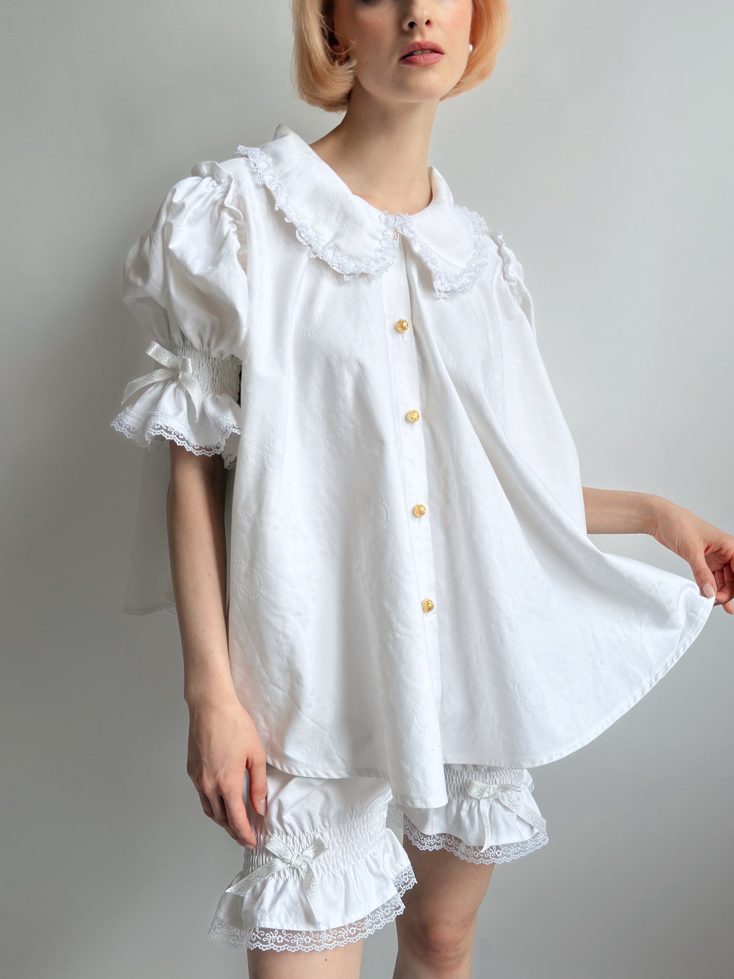 White Bloomer Set
