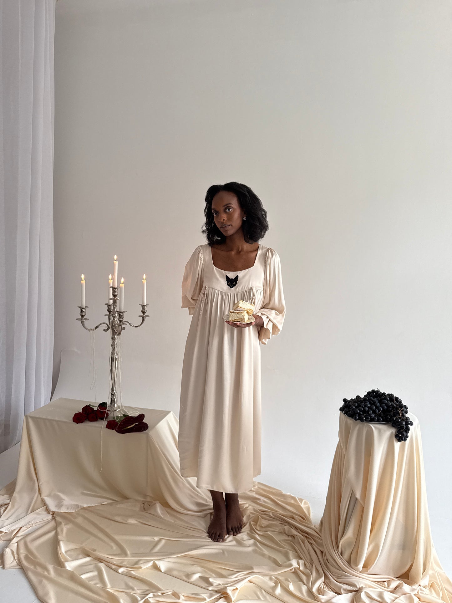 Halloween satin dress
