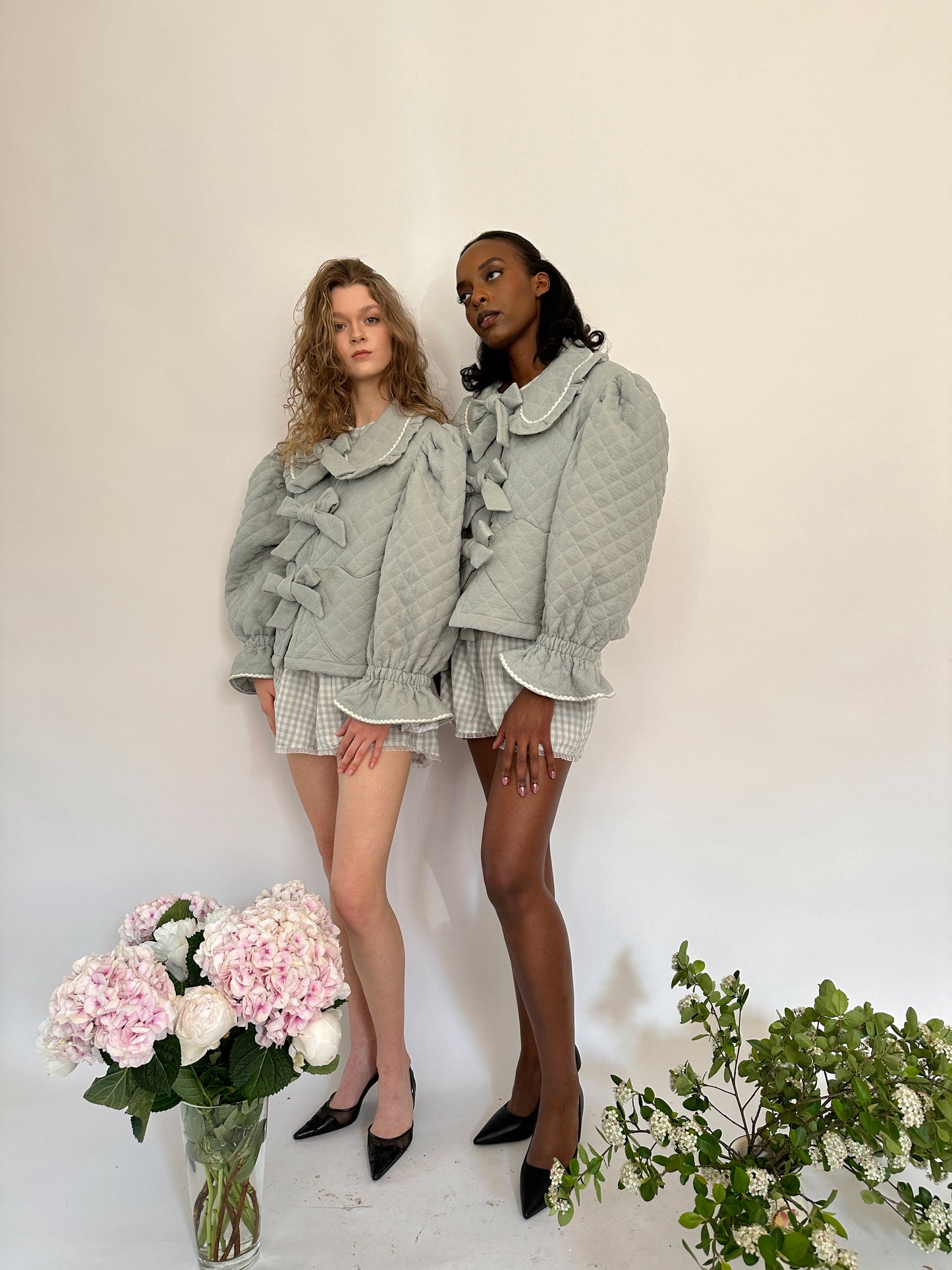 Sage green coat