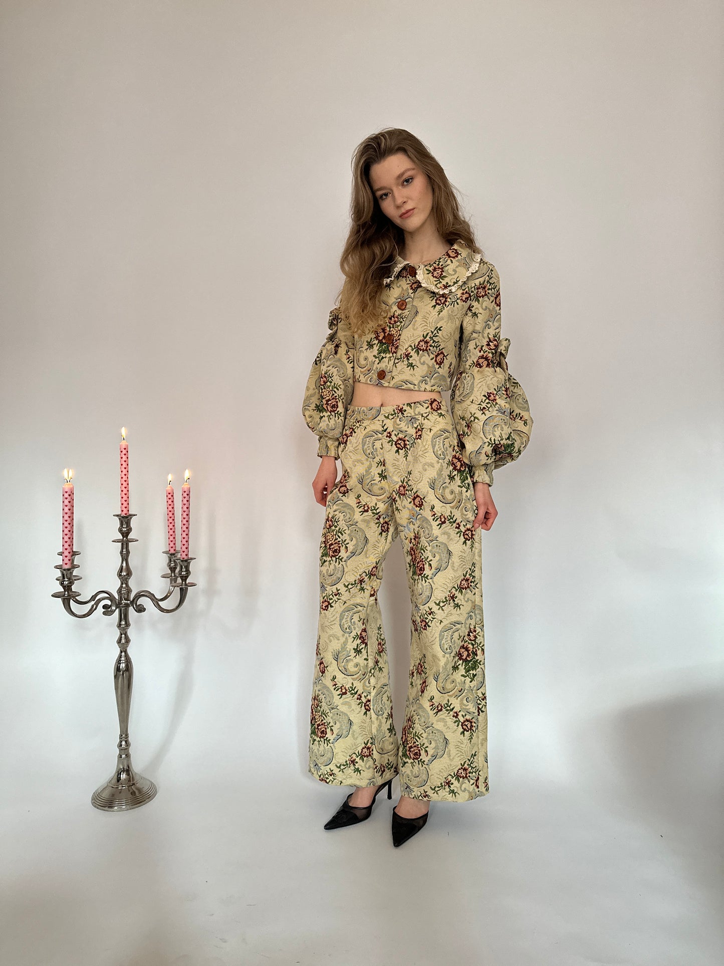 Floral Royal Blazer