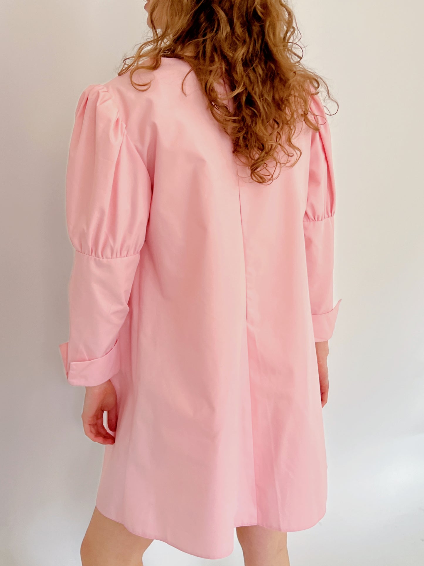 Reworked Pink Girlboss Dress