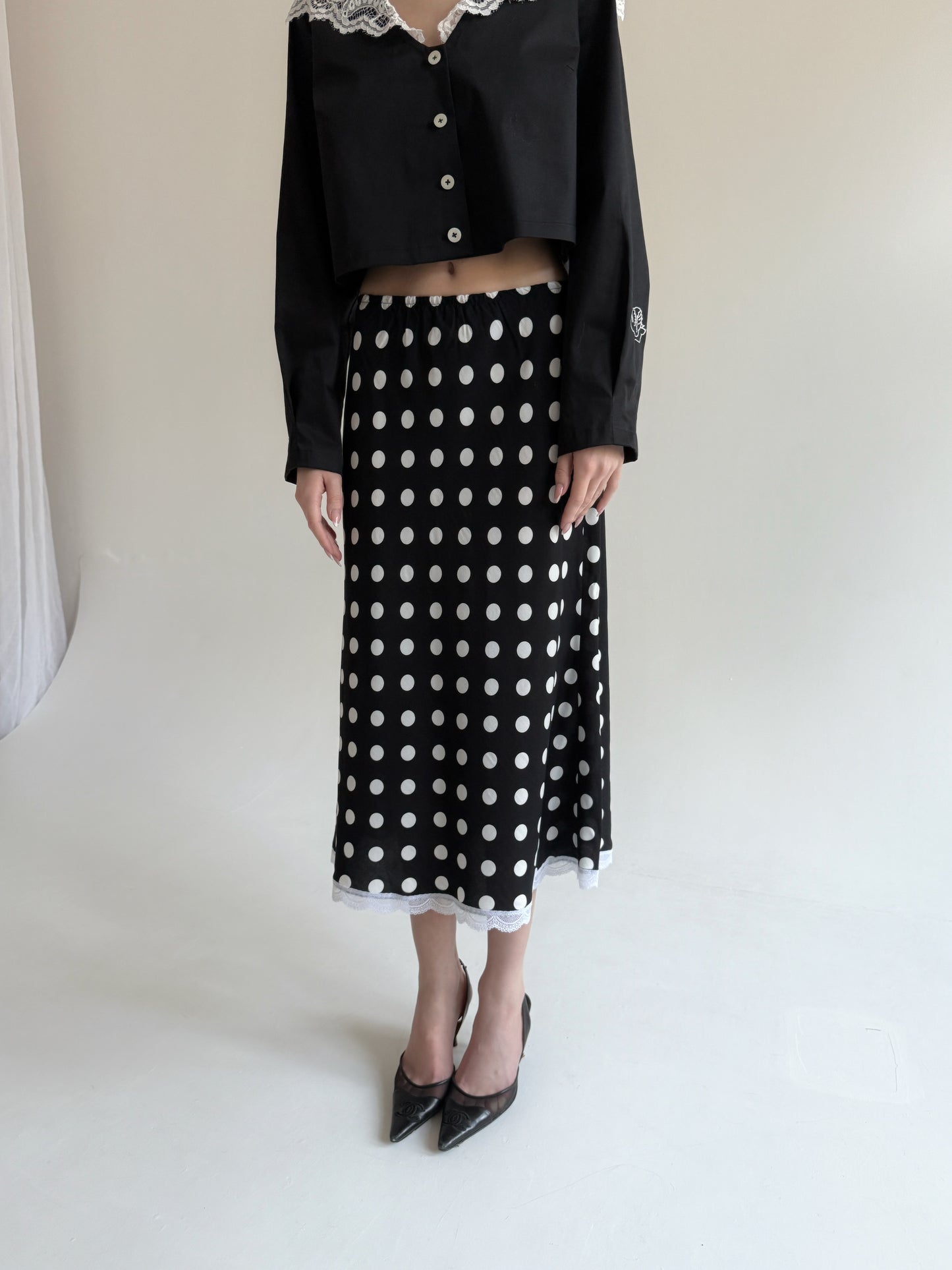 Big Polka Dot Skirt