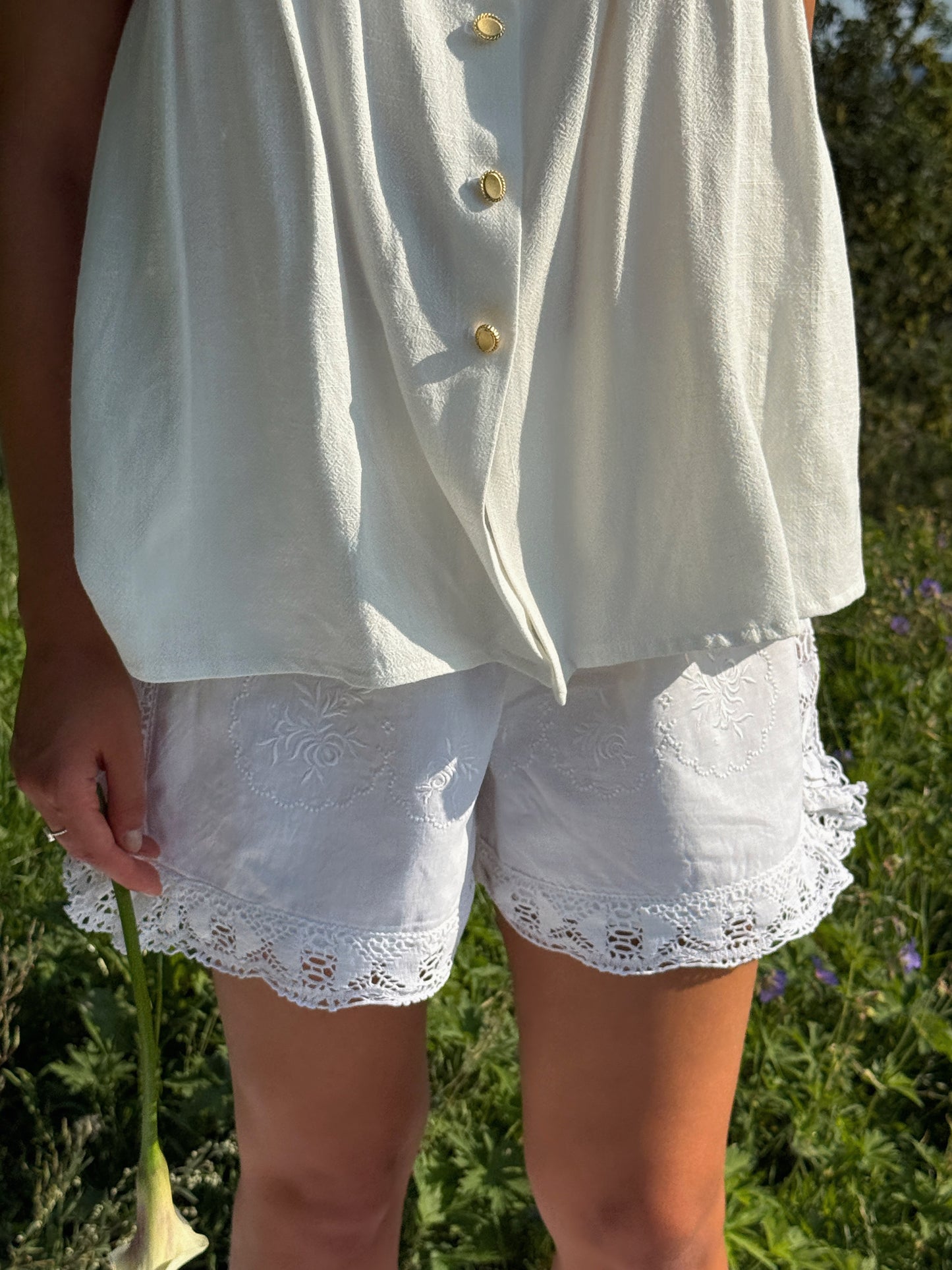 Reworked White Shorts I