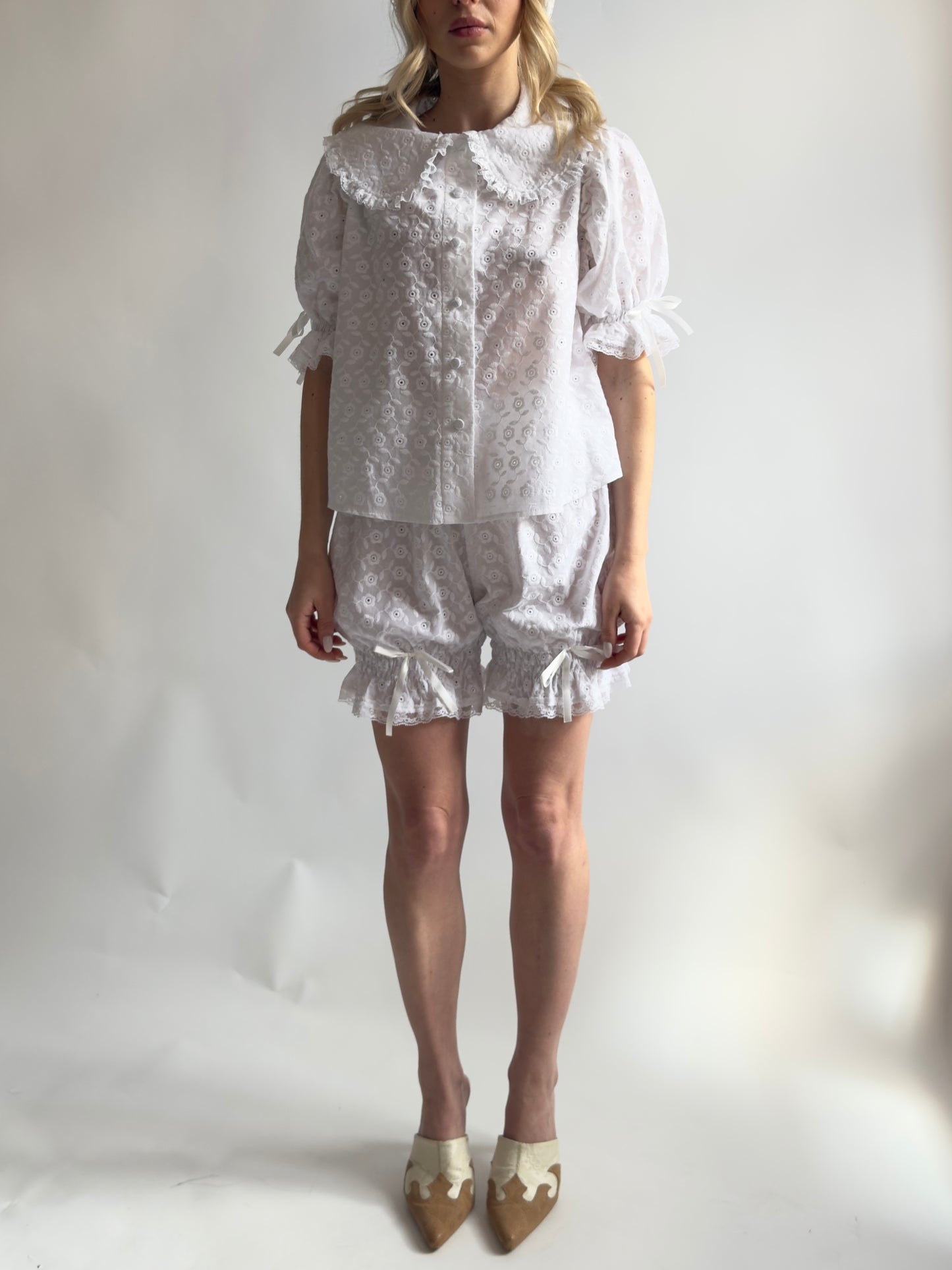 Summer Cotton Bloomer Set