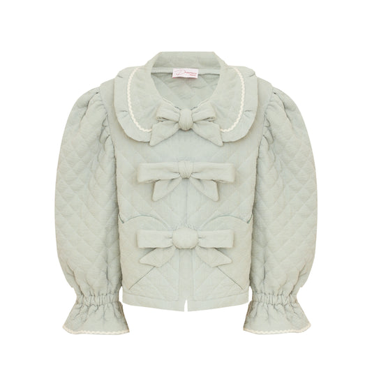 Sage green coat
