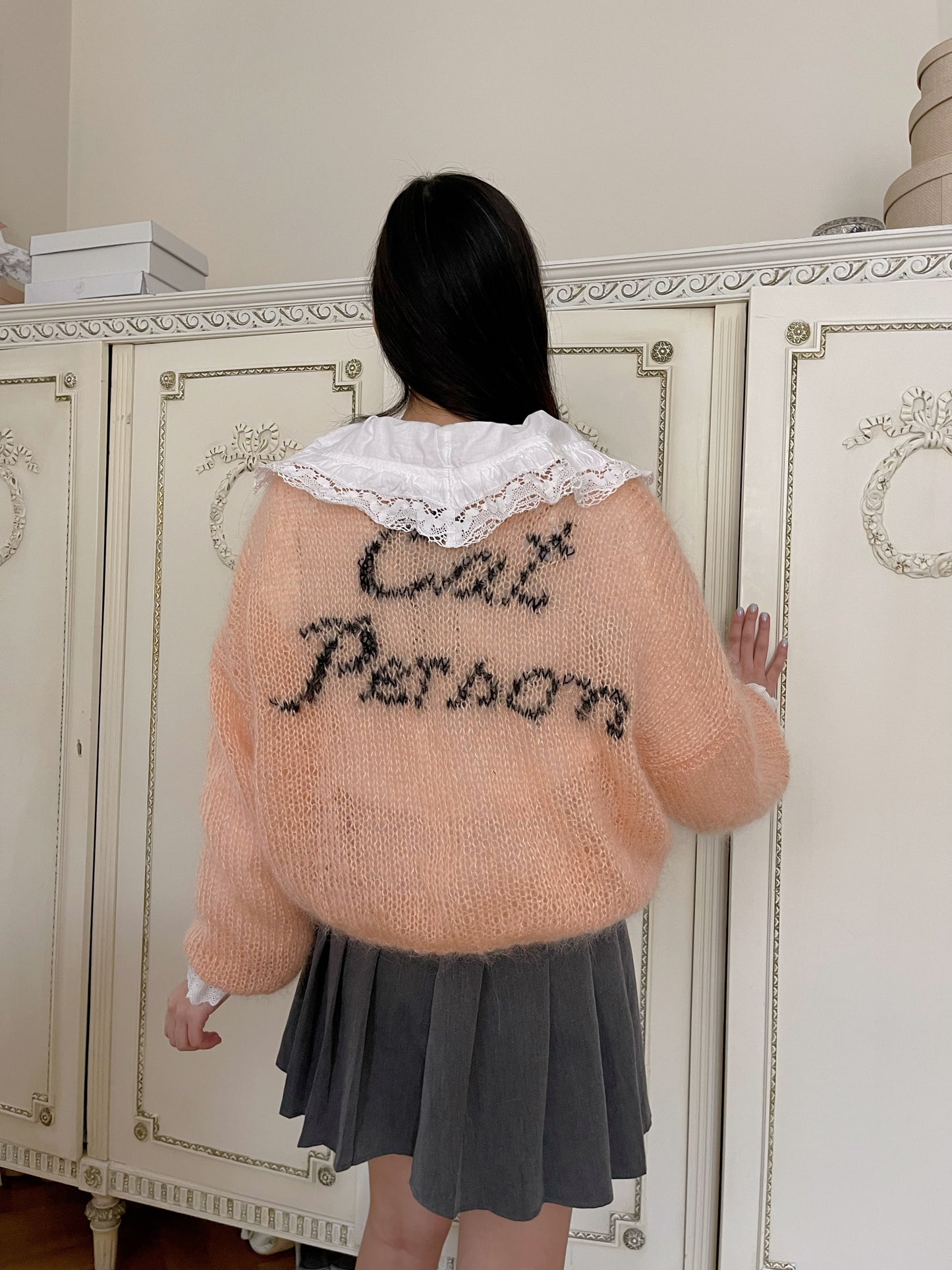 Cat Person Mohair Knit