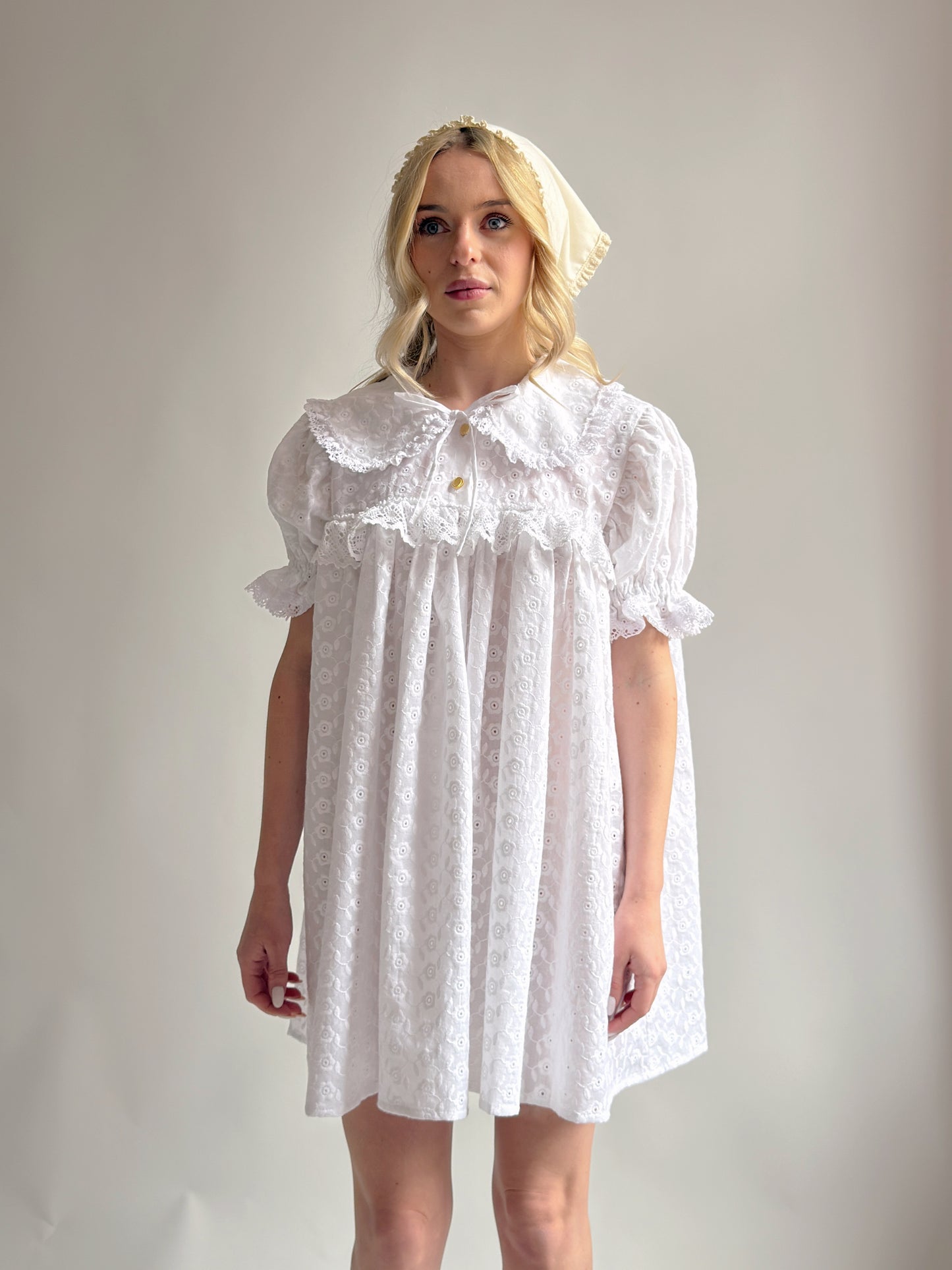Summer Cotton Babydoll Dress