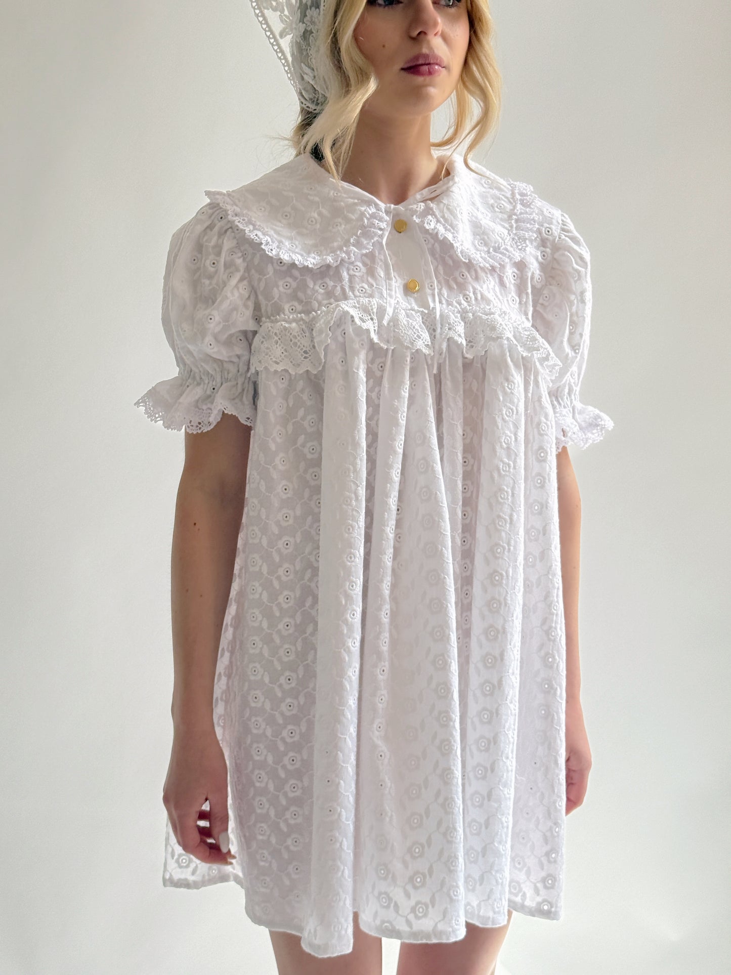 Summer Cotton Babydoll Dress