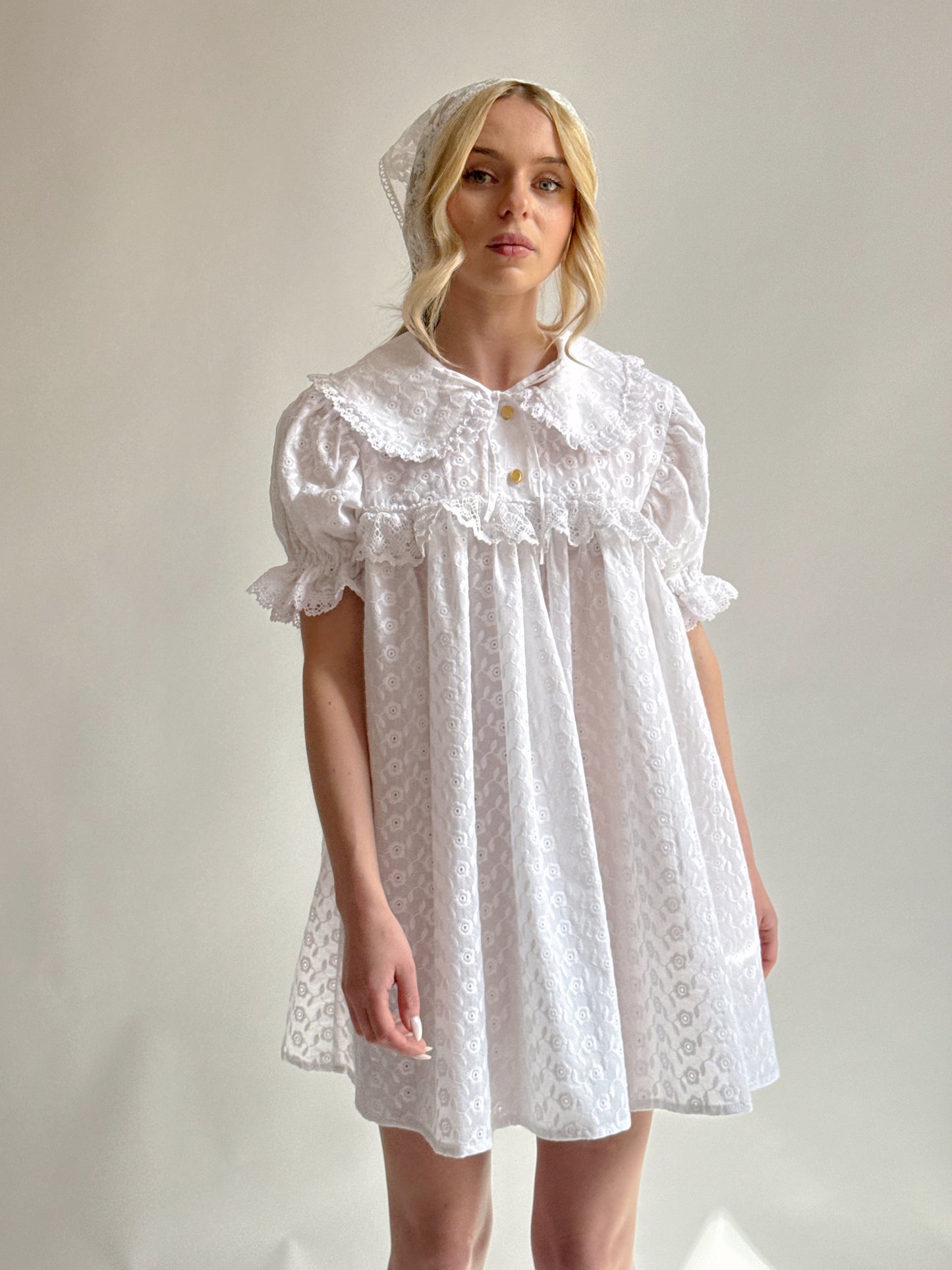 Summer Cotton Babydoll Dress
