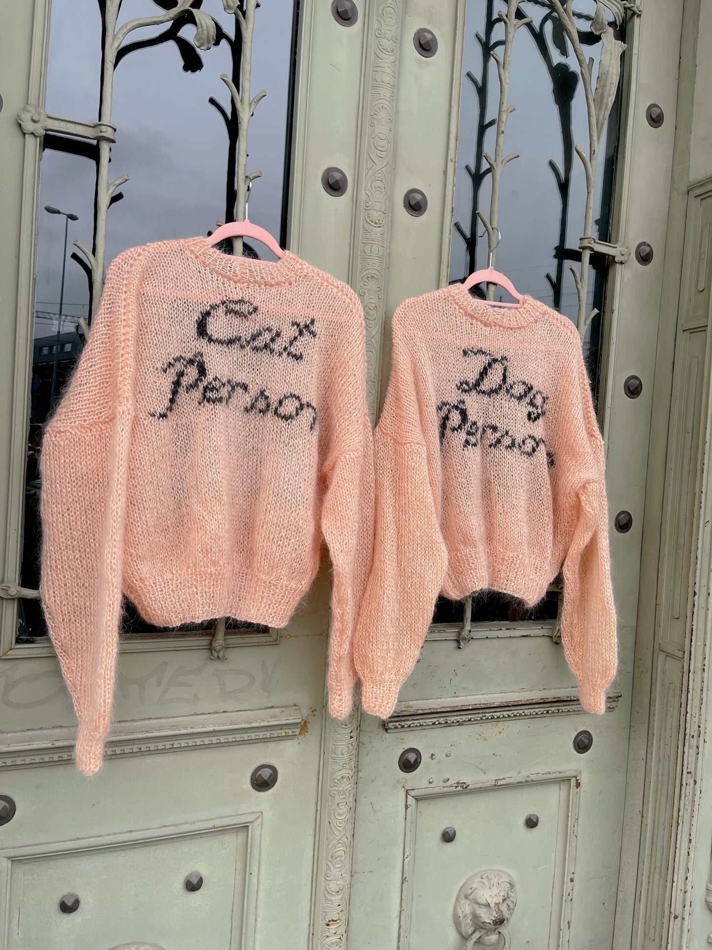 Dog Person Mohair Knit