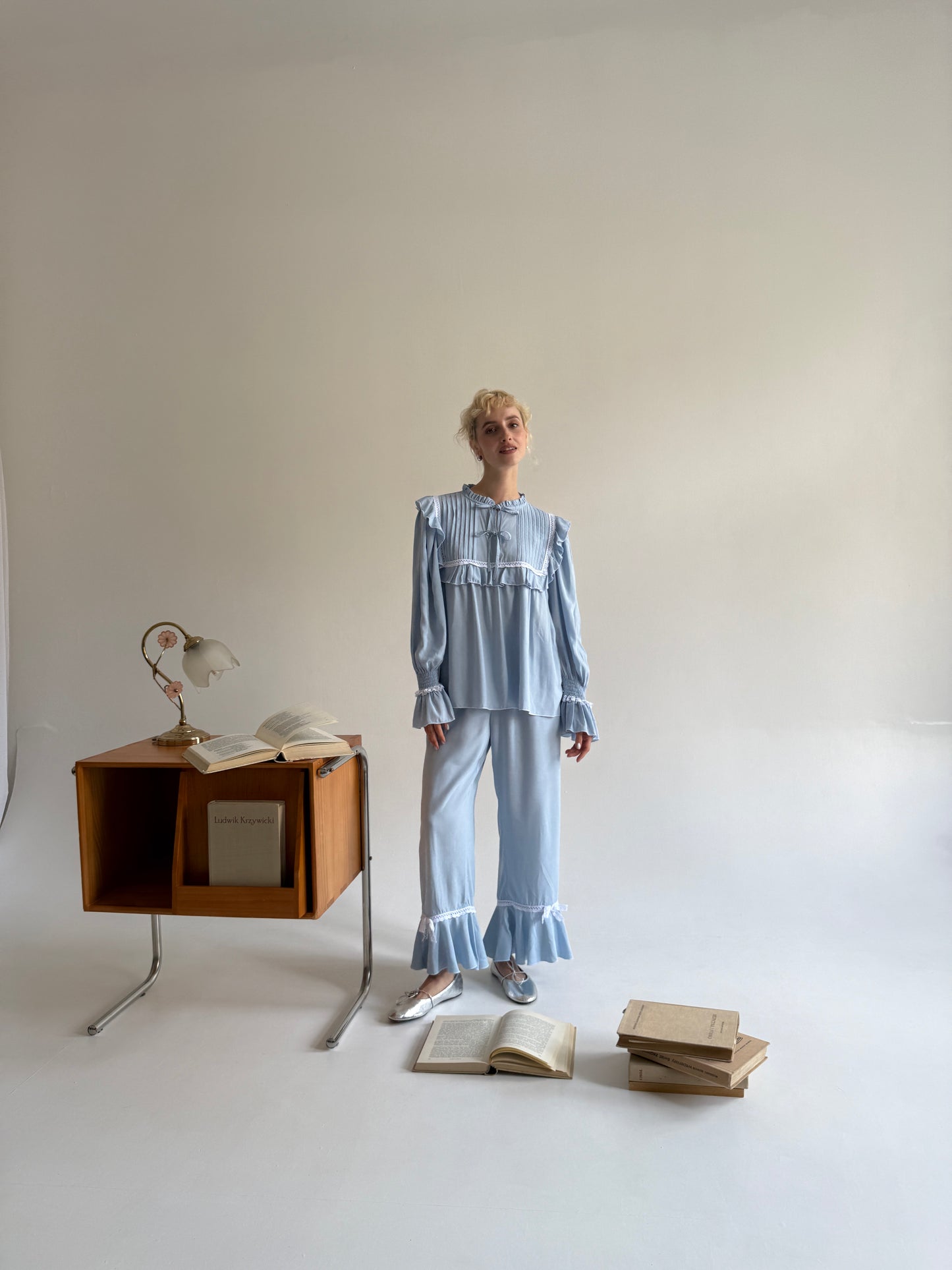 Baby Blue Swan Pyjama