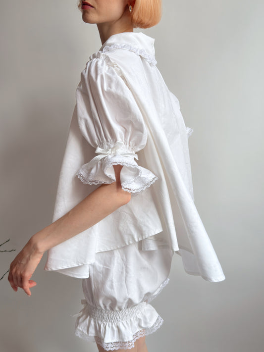 White Bloomer Set