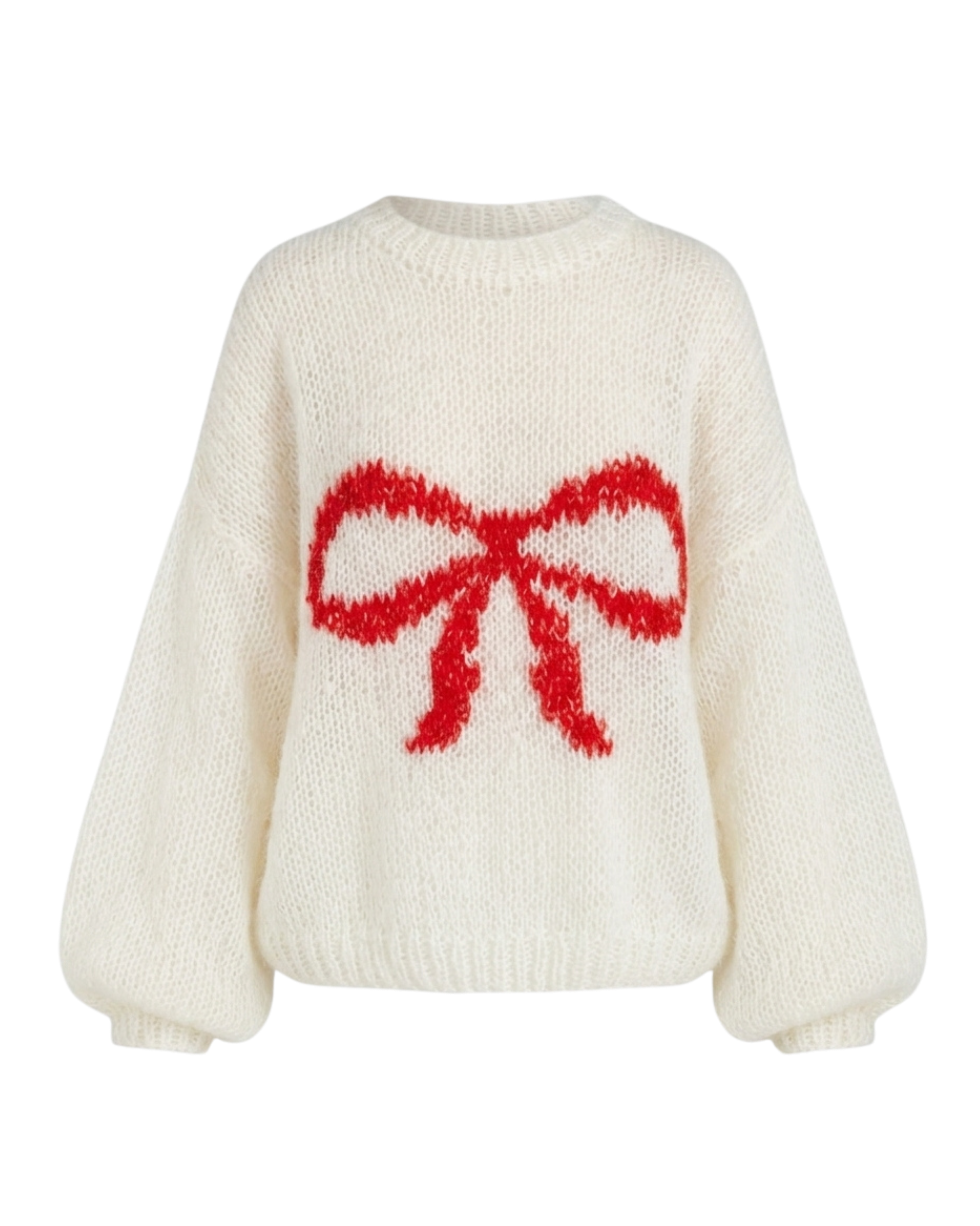 Bow Mohair Knit