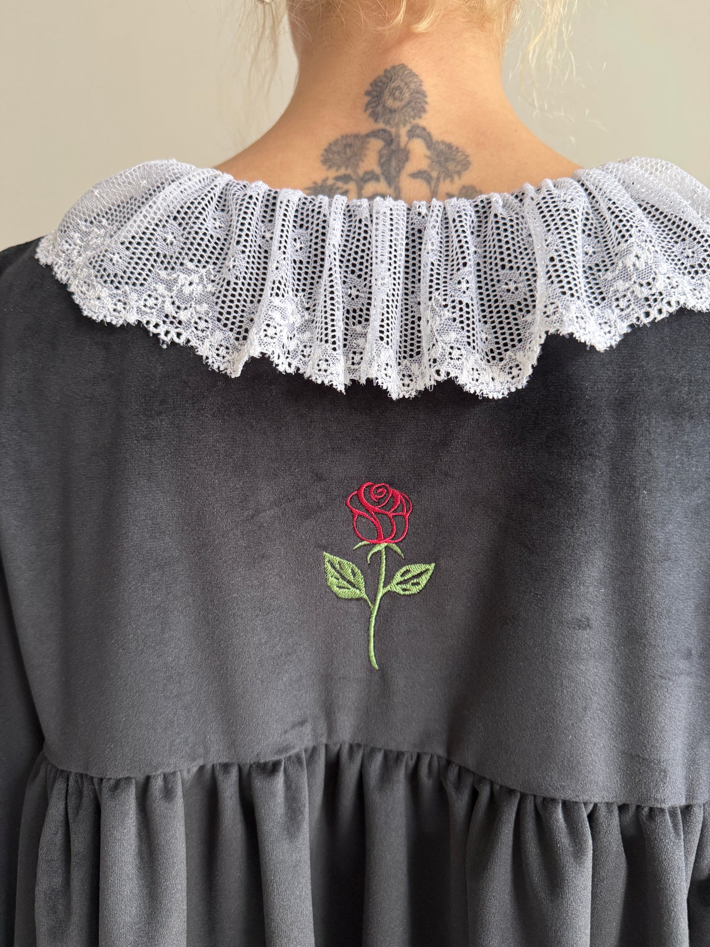 Velvet Rose Dress