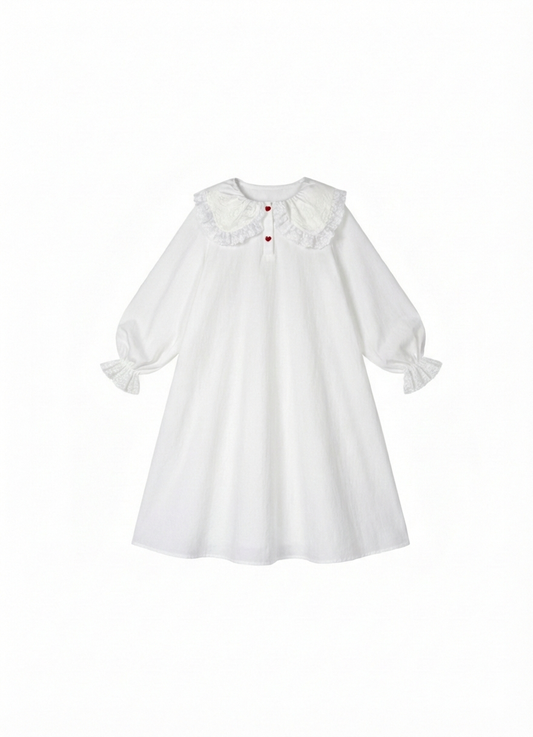 Reworked cotton dress