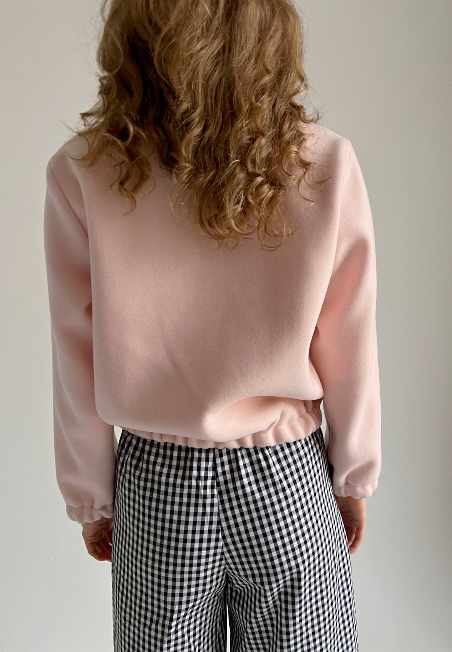 Baby Pink Woolen Pullover