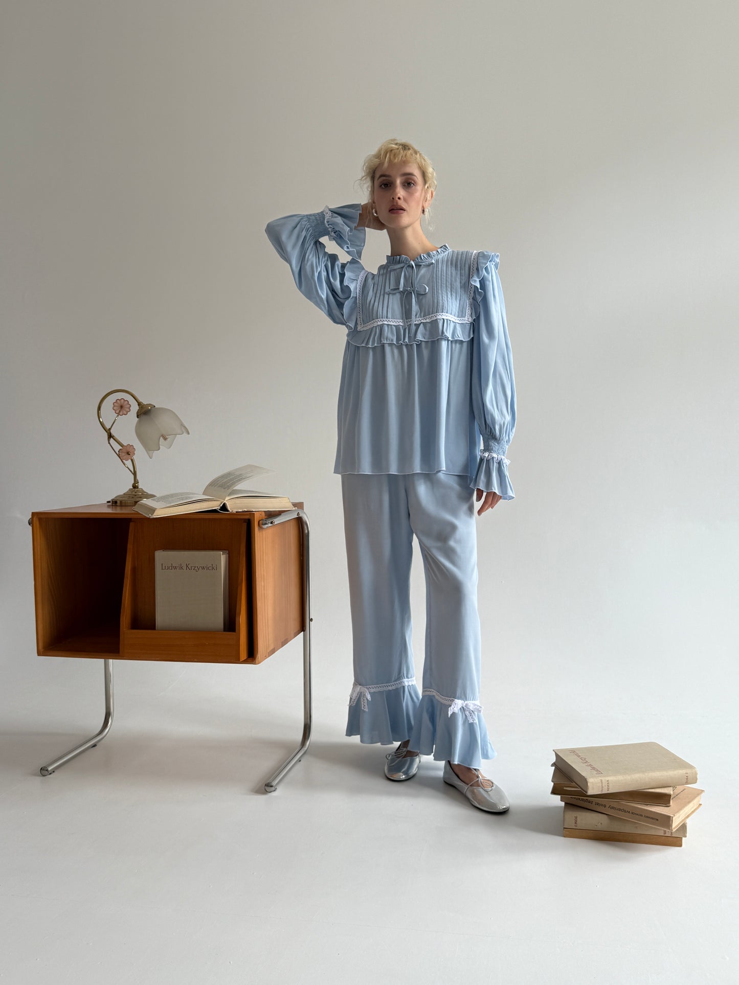 Baby Blue Swan Pyjama