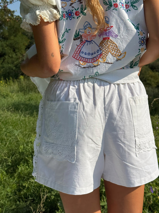 Reworked White Shorts I
