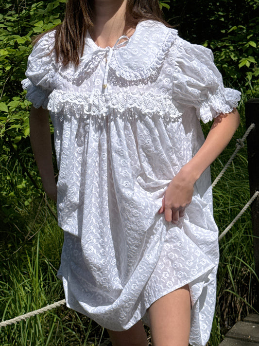 Summer Cotton Babydoll Dress