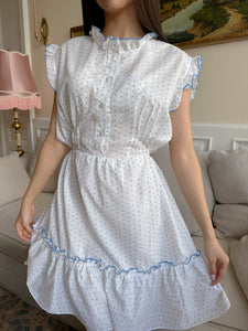 Reworked cotton dress