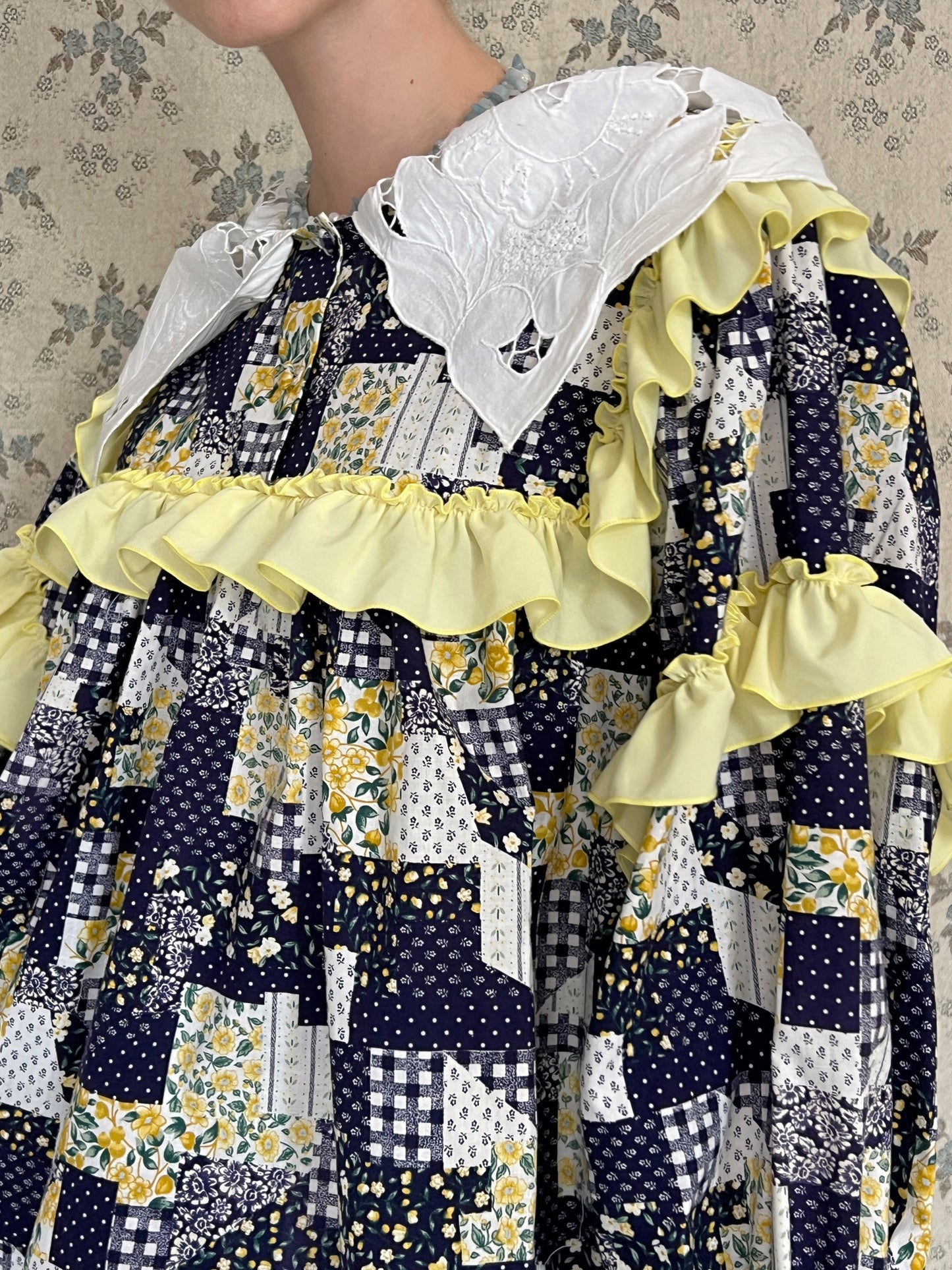 Upcycled gingham summer set