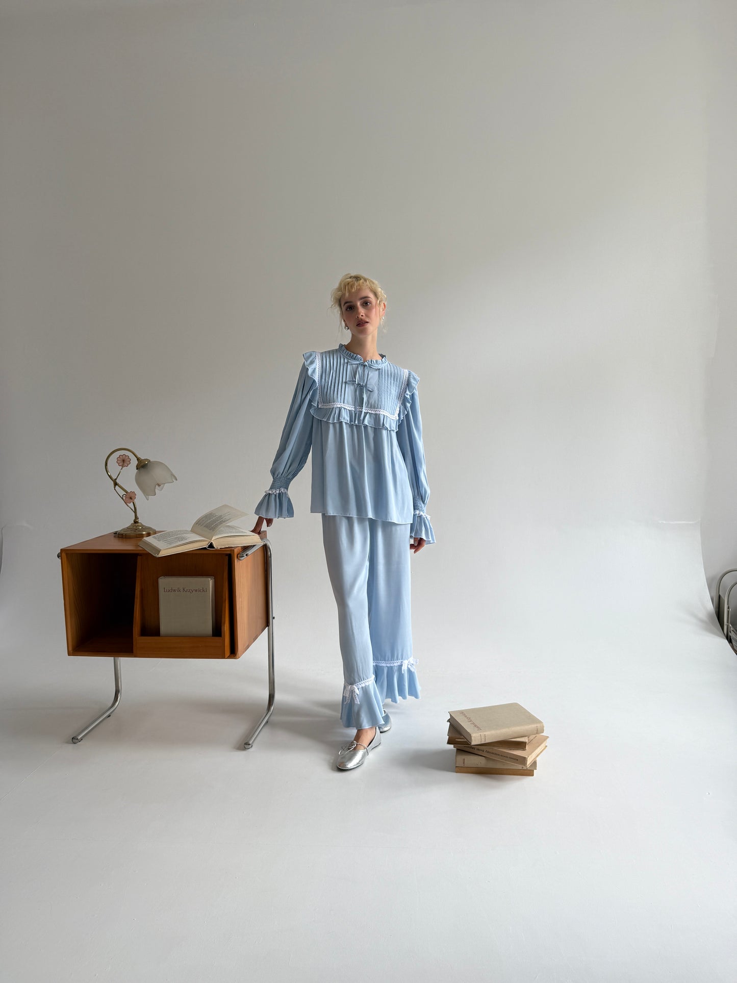 Baby Blue Swan Pyjama