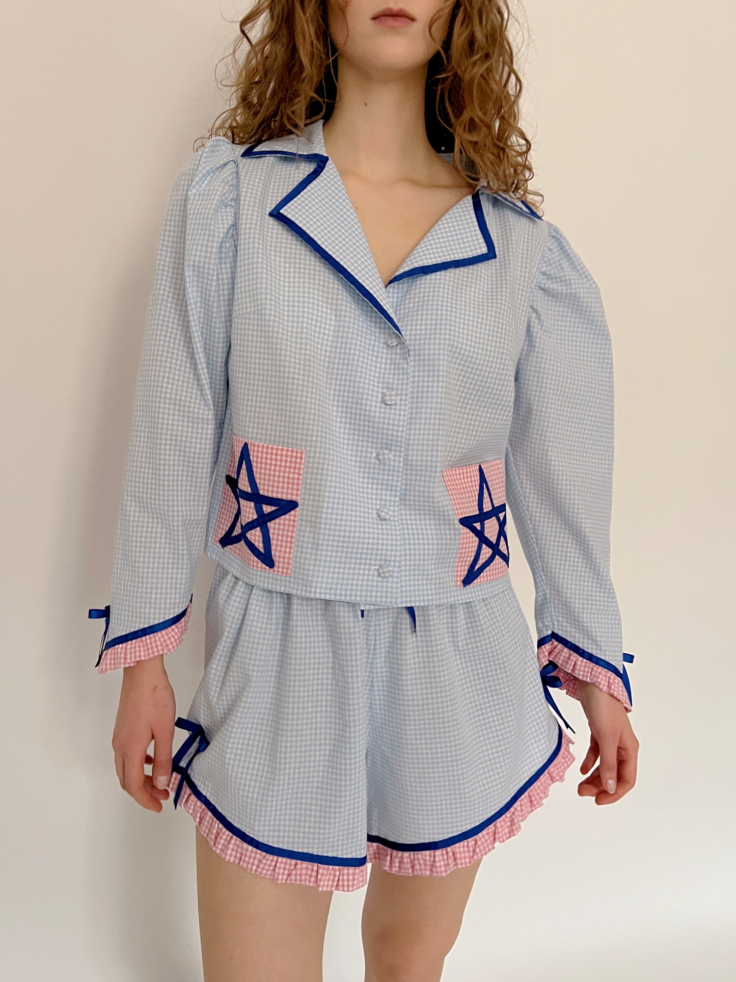 Blue Pyjama Set, size XS, S