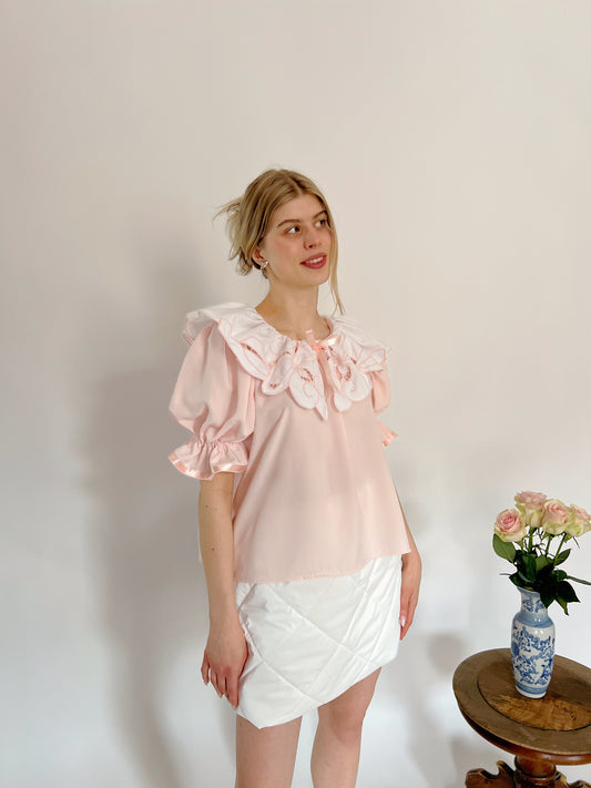 Reworked Baby Pink Shirt